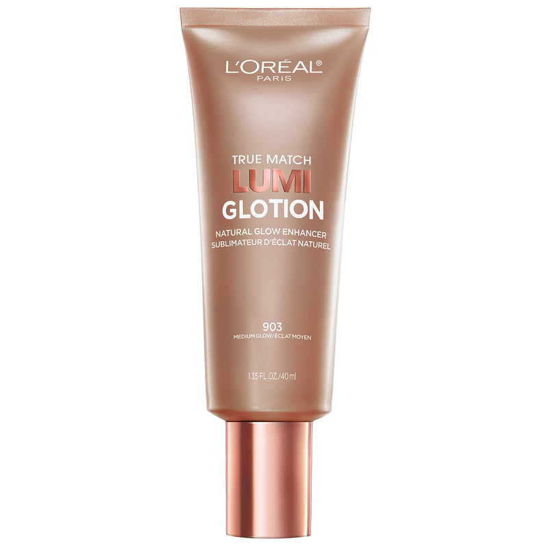 L'Oreal Paris Makeup True Match Lumi Glotion, 903 Medium, 1.35 fl oz 1.35 Fl Oz (Pack of 1) 903 Medium