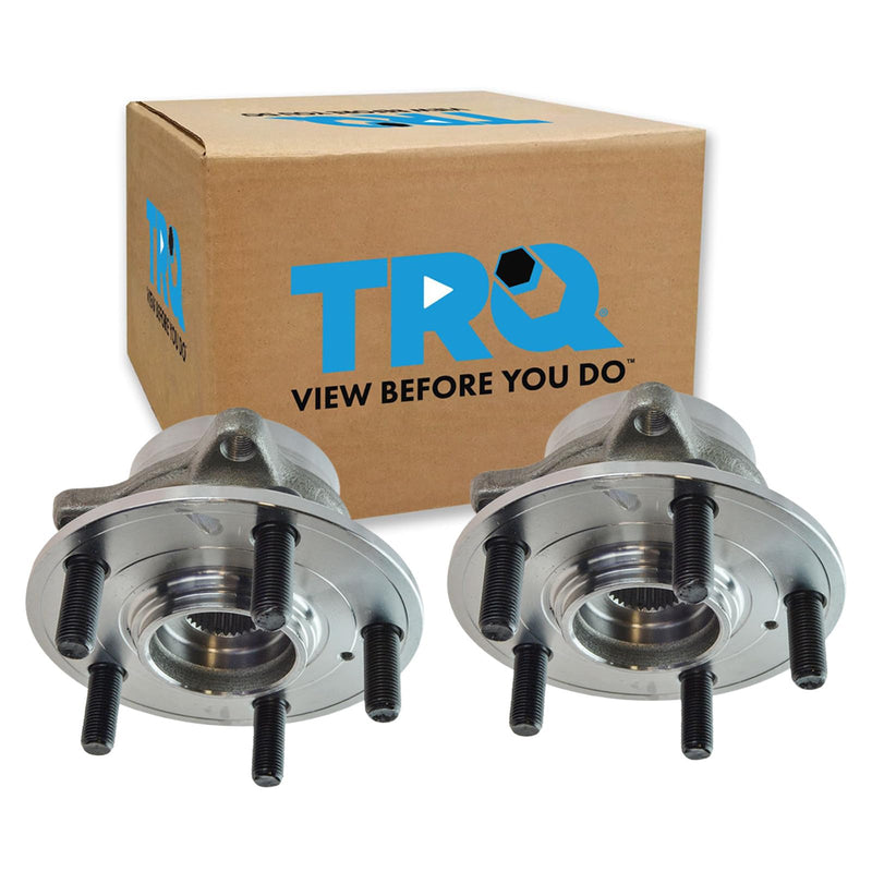TRQ Front Left and Right Wheel Bearing and Hub Assembly Set 2 Piece Compatible with 2011-2017 Honda Odyssey BHA53813