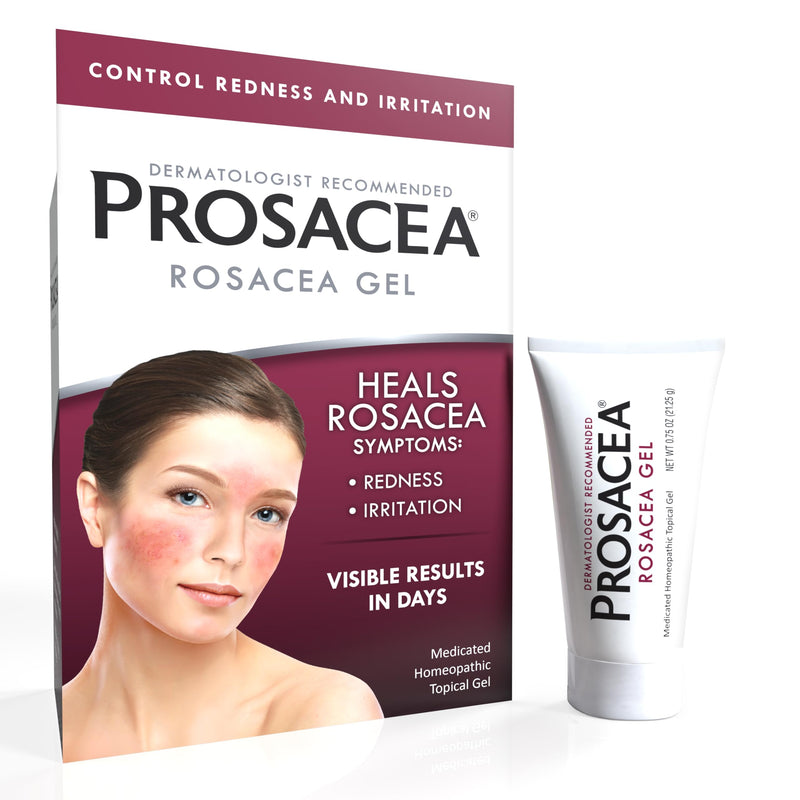 Prosacea - Medicated Rosacea Treatment for Face - Heals Rosacea Symptoms of Redness, Pimples and Irritation - Fragrance Free - 0.75 oz Pack of 1