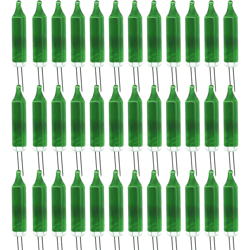 EBaokuup 100 Pcs Mini Christmas Replacement Light Bulbs - 2.5 Volt Replacement Christmas Light - Tree Replacement Light Bulbs for Xmas Trees