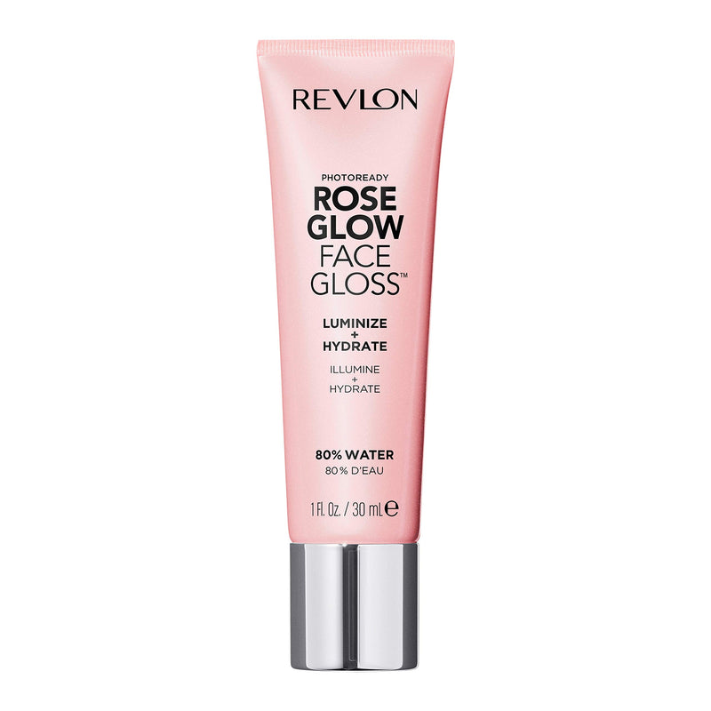 Revlon PhotoReady Rose Glow Face Gloss Makeup Primer, 1 fl oz Pink 1 Fl Oz (Pack of 1)