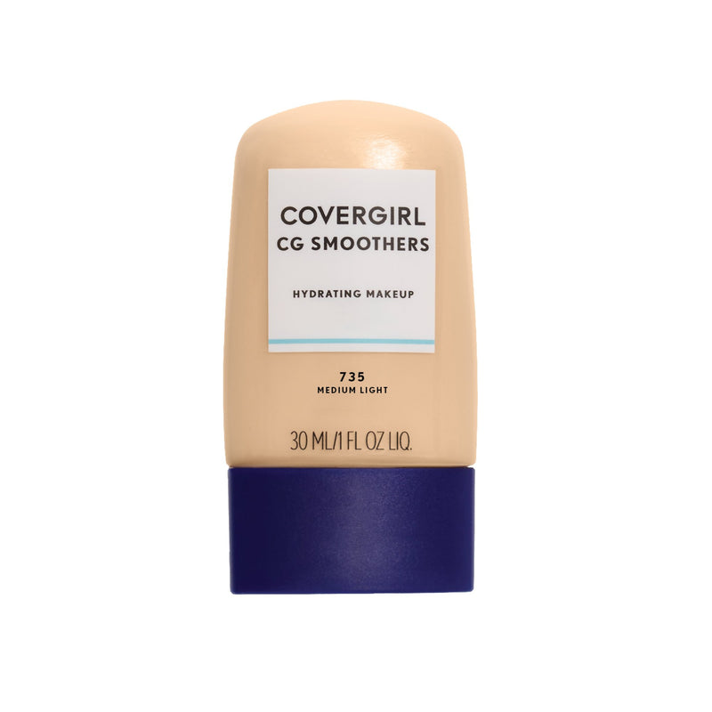 COVERGIRL Smoothers Hydrating Makeup Medium Light, 1 Oz (Packaging May Vary)