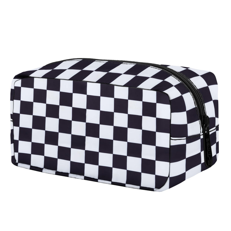 E-Tree Cute Makeup Bag,Medium Travel Make up Pouch for Purse,Zipper Toiletry Cosmetic Brush Skin Care Case for Women Man,Tech Electronic