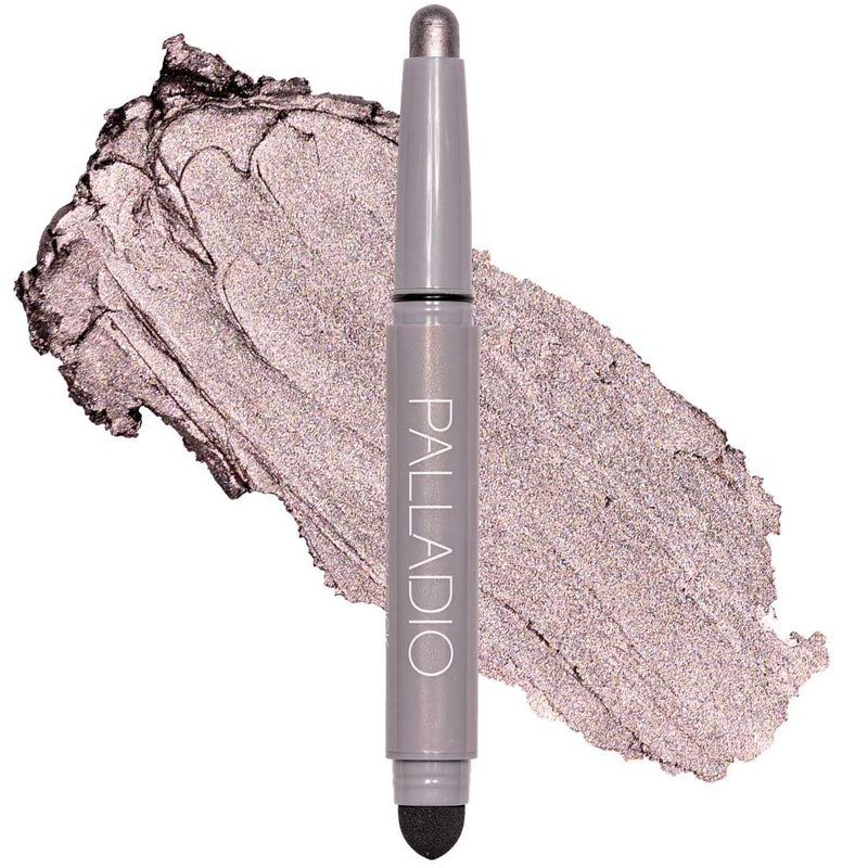 Palladio Waterproof Eyeshadow Stick, Silver Mauve Shimmer, Matte