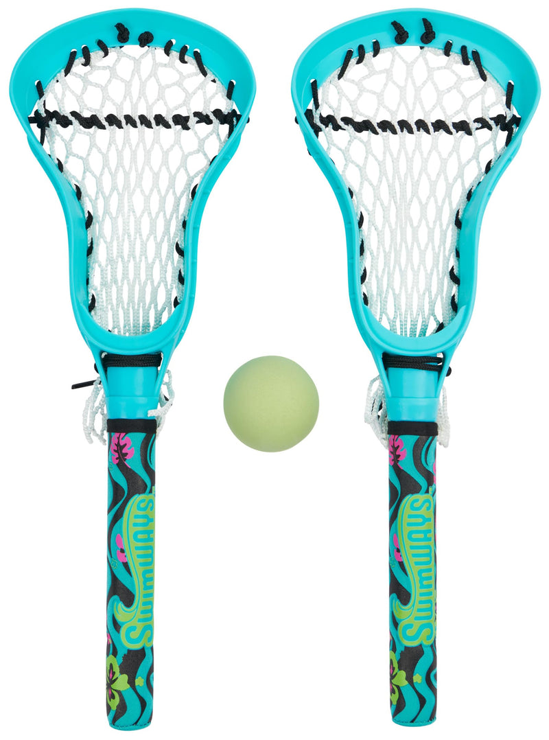 SwimWays Hydro Lacrosse Waterproof Lacrosse Set for Ages 5+ Blue (New Version)