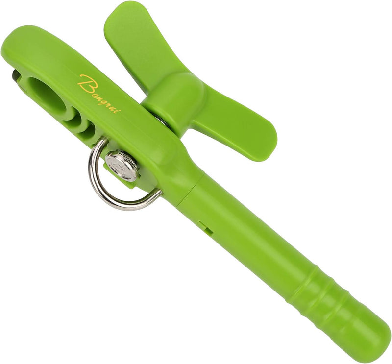 Home Kitchen Restaurant Safety Bottle Jar Wine Manual Can Opener&Bangrui Professional 4-in-1 Can Opener keeps smooth edges. With a corkscrew