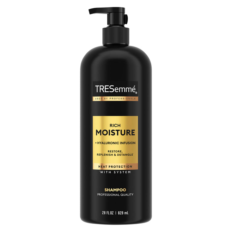 TRESemmé Hydrating Shampoo Rich Moisture for Dry Hair Formulated With Pro Style Technology 28 Fl Oz no 28 Fl Oz (Pack of 1)