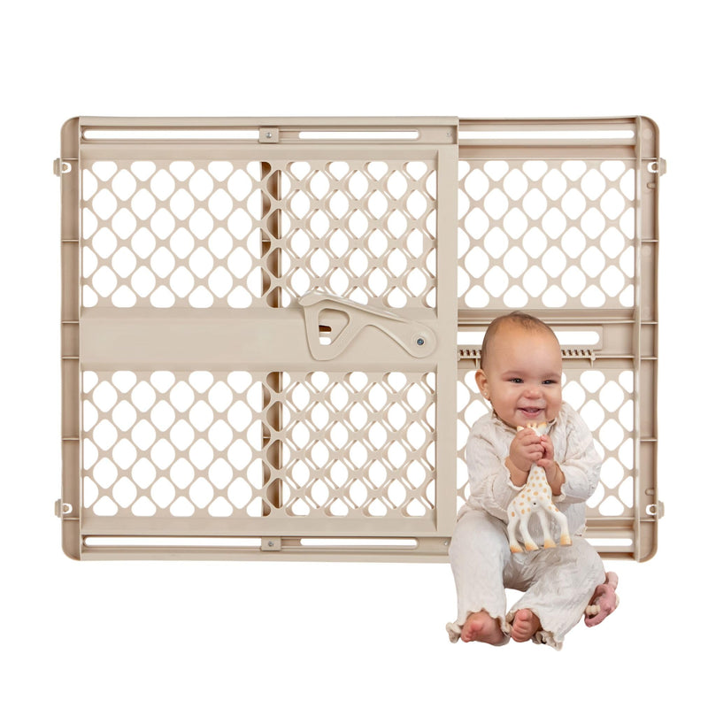 Toddleroo by North States - Supergate Ergo Baby Gate: Plastic Baby Gate for Stairs & Doorways - Adjustable Indoor Safety Gate - Made in USA - 26