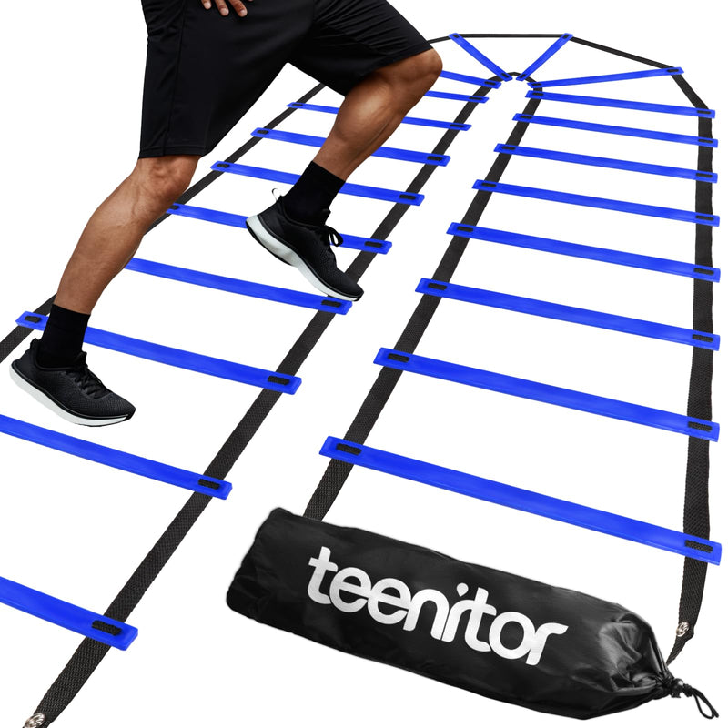 Teenitor Agility Ladder Speed Ladder Training Ladder for Soccer, Speed, Football Fitness Feet Training Carry Bag Agility Training Equipment 13