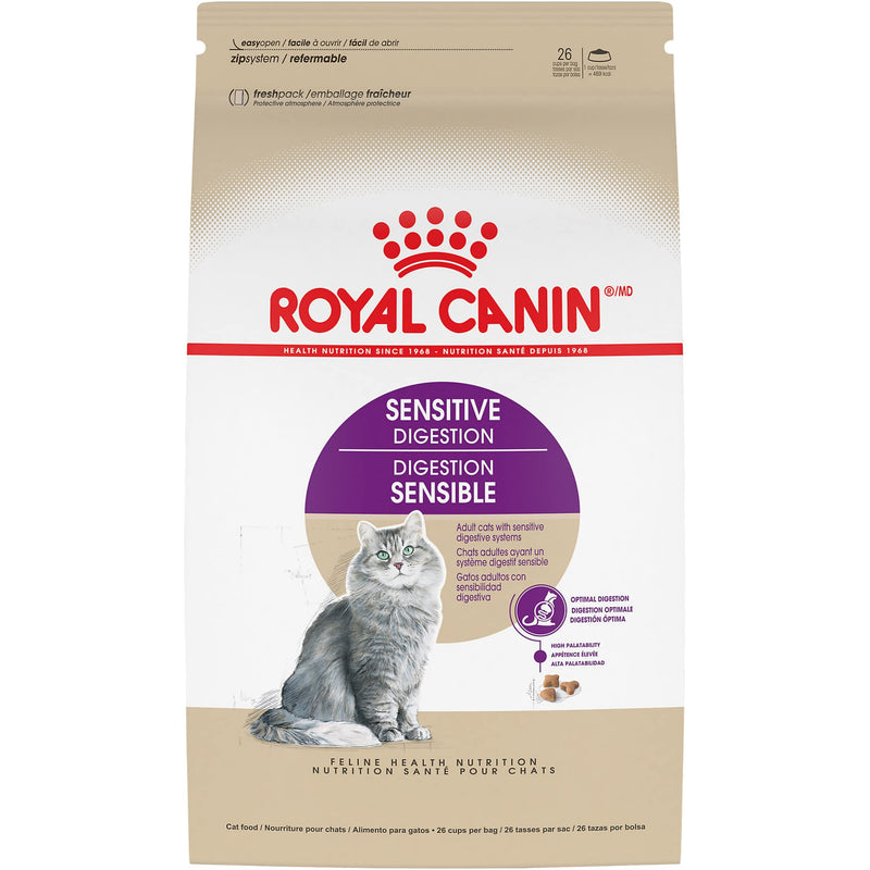 Royal Canin Feline Health Nutrition Sensitive Digestion Adult Dry Cat Food, 3.5 lb Bag 3.5 Pound (Pack of 1)