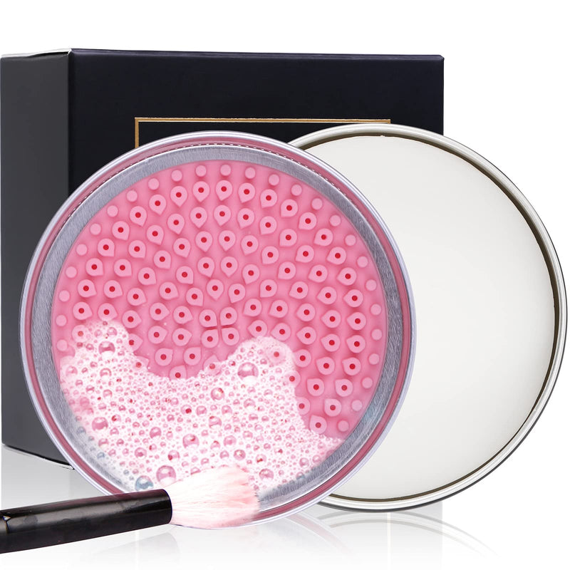 Ducare Makeup Brush Cleaner Shampoo Soap Solid Brush Cleaning Mat Removes Cosmetic Color Brush Cleaner Pad for Cleaning Makeup Sponges Brushes