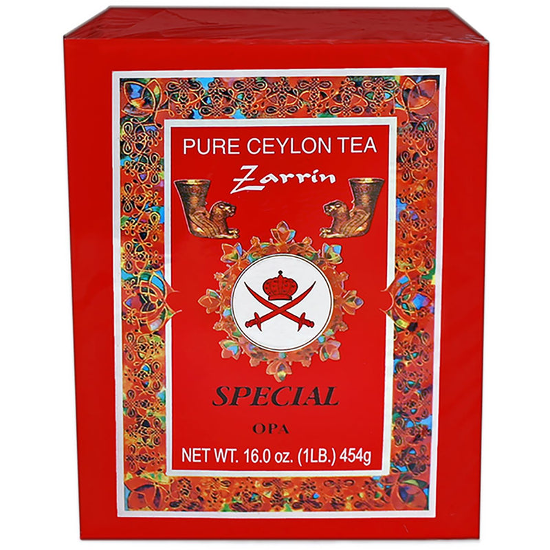 Zarrin - Pure Ceylon Tea OPA, Orange Pekoe A, 1LB (454g), Loose Full Leaf Tea