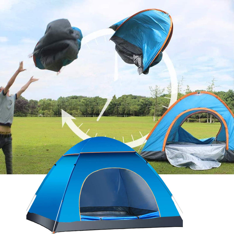 2 Person Instant Pop Up Lightweight Camping Tent, Outdoor Easy Set Up Automatic Family Travel Tent,Portable Backpacking Ultralight Waterproof