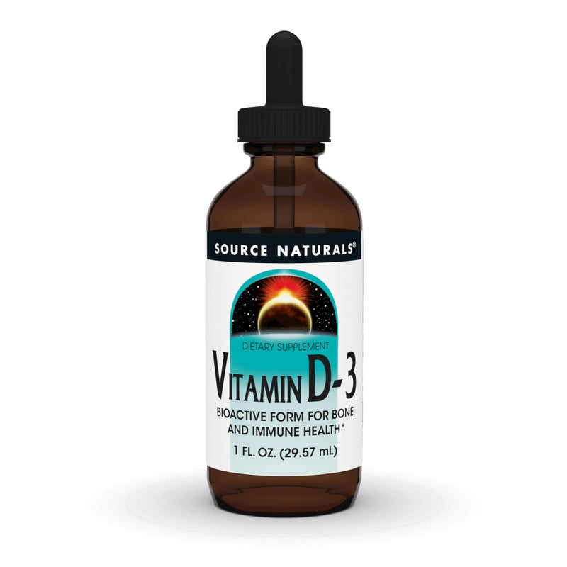 Source Naturals, Vitamin D-3 Liquid Drops 2000 IU - 1 Fluid oz. 1 Fl Oz (Pack of 1)