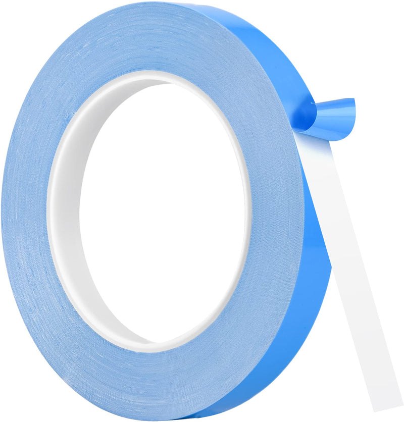 Thermal Adhesive Tape, 25m x 10mm x 0.20mm Double Side Thermal Tapes Cooling Heatsink Pad Apply to LED, IGBT IC Chip Computer CPU GPU Modules MOS