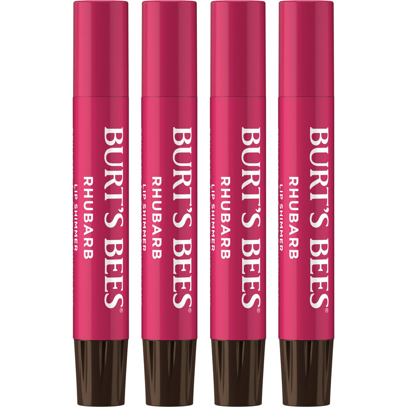 Burt's Bees Shimmer Lip Tint Set, Mothers Day Gifts, Tinted Lip Balm Stick, Moisturizing for All Day Hydration with Natural Origin Glowy Pigmented