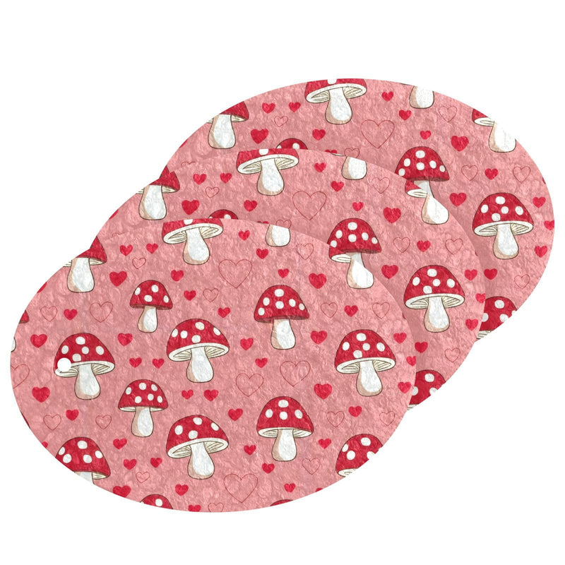 Zero Scratch Scrub Sponges, 3 Kitchen Sponges for Washing Dishes and Cleaning The Kitchen and Bath, Cleaning Power for Everyday Jobs,Funny