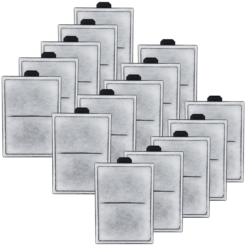 HiTauing 15 Packs PF-L Carbon Cartridges for PF20, PF30, PF40 and PF75 Power Filters L-15packs