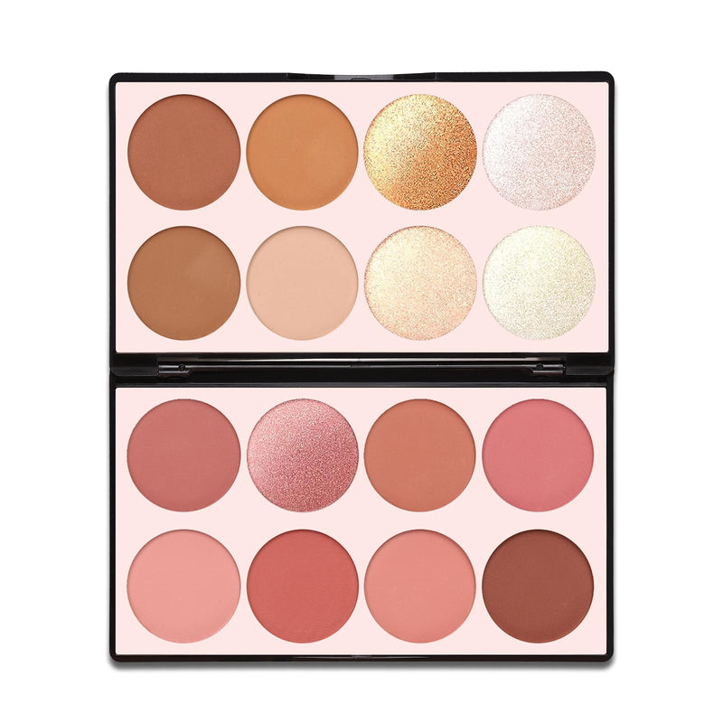 16 Colors Contour Palette Make up - Blush Highlighters Bronzer Powder All in one Makeup Palettes Contour Kit - Face Cosmetics Gifts for Women