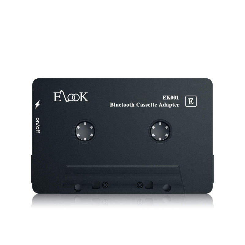 Elook Bluetooth 5.0 Car Cassette Aux Adapter,Black | tape audio receiver