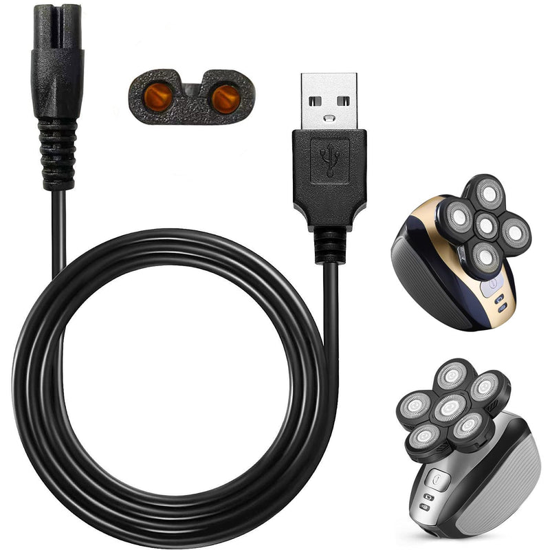 Universa Head Shaver Charger Cord Compatible with Head Shaver,WAHFOX Charger Cord for Many Brands USB Cable Shaver Electric Shaver Power Cord