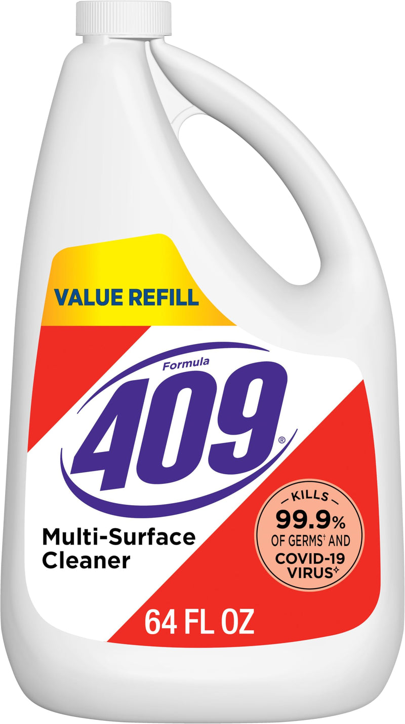 Formula 409 Multi-Surface Cleaner, Refill Bottle, Original, 64 Fluid Ounces (Package May Vary) 64 Fl Oz (Pack of 1)