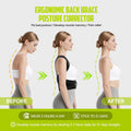 Back Brace Posture Corrector for Women and Men, Full Back Support Straps Straightener, Hunchback Improve Posture-Shoulde