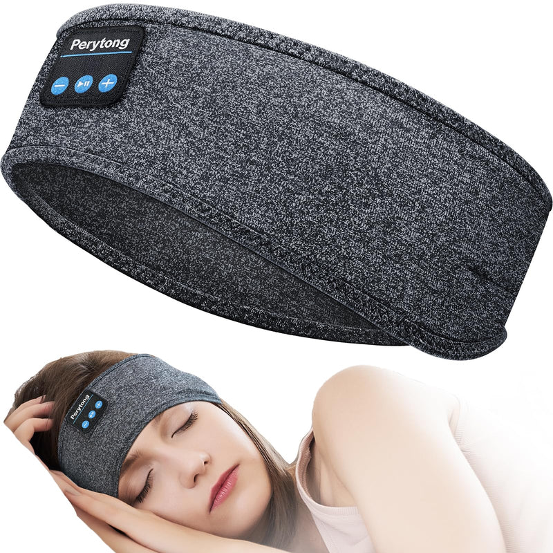 Perytong Sleep Headphones Wireless, Bluetooth Sports Headband Headphones with Ultra-Thin HD Stereo Speakers Perfect for