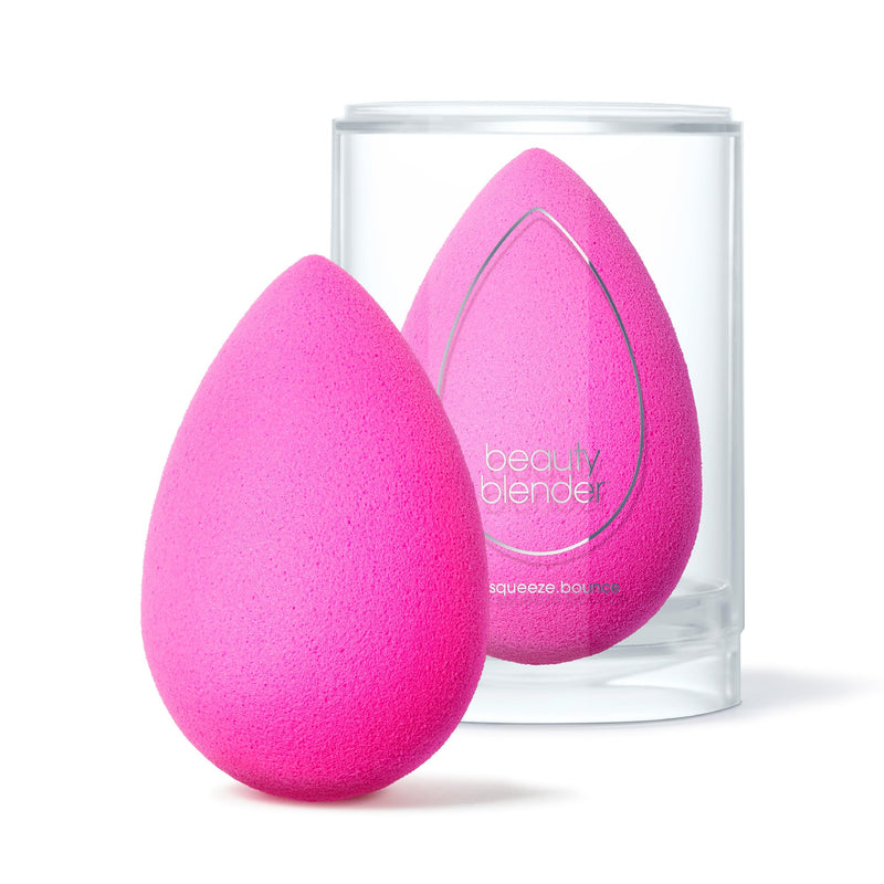 Beautyblender Original Pink Makeup Sponge | Super-Soft Blending Foam for Foundations, Powders and Creams | Reusable & Washable, Vegan &