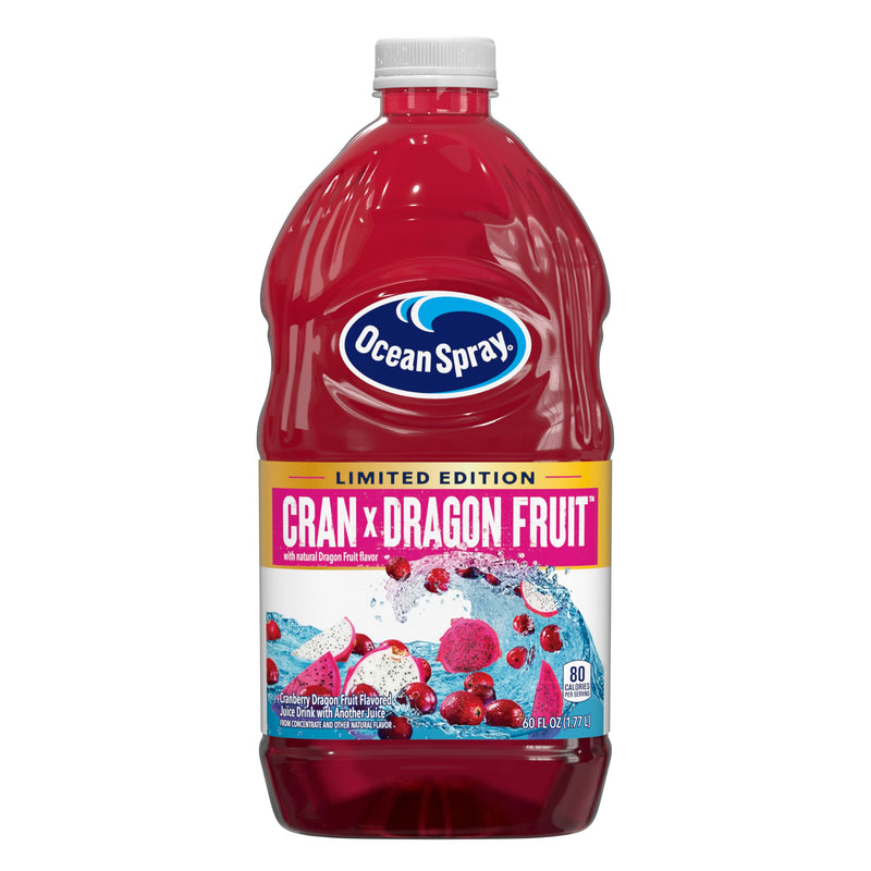 Ocean Spray® Cran x Dragon Fruit™ Juice Drink, 60 Fl Oz Bottle 60 Fl Oz (Pack of 1)