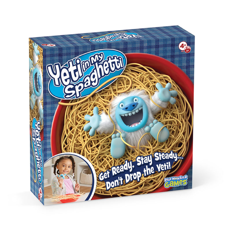 Yeti in My Spaghetti Board Game â Kids Games, Family Game, Multi-Player, Board Games for Family Night, Preschool Toys, Hand-Eye-Coordination