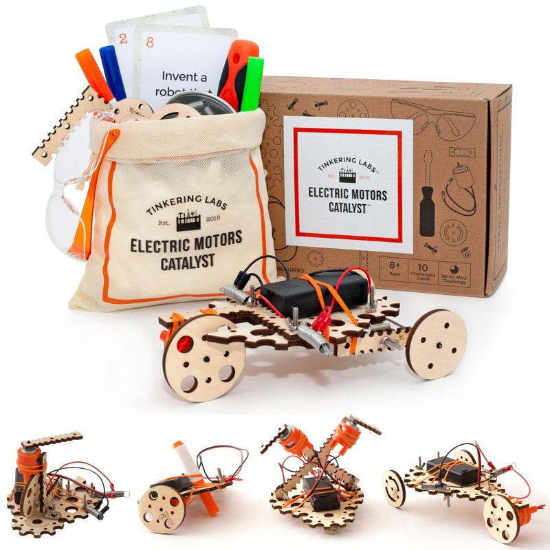 STEM Kits for Kids Age 8-10 | Inventors Kids Science Kit, Robot Building, and Engineering with Electricity Circuits | Coolest DIY Toys and Best