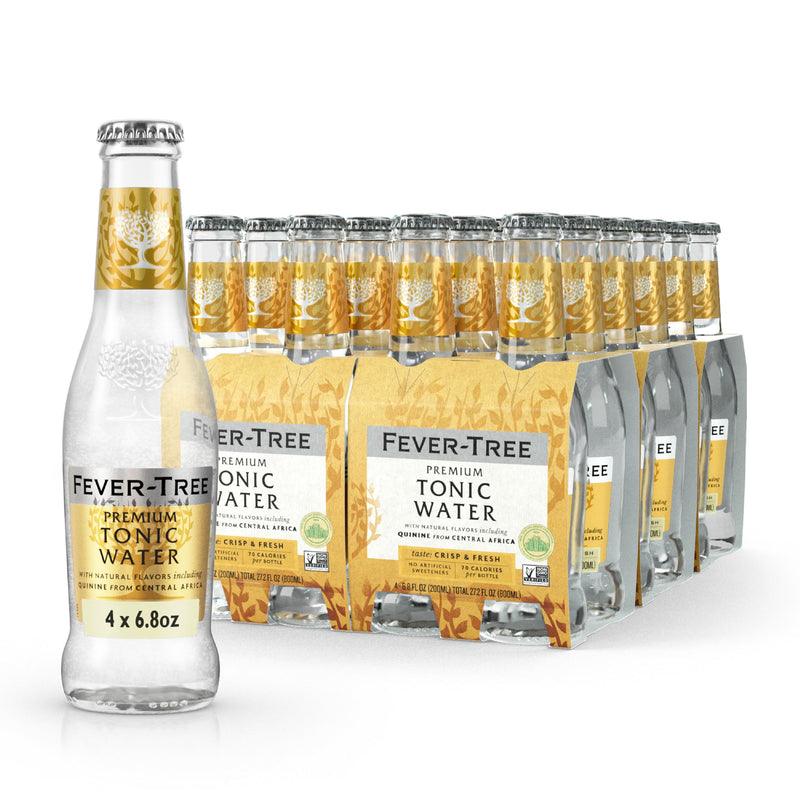 Fever-Tree Indian Tonic Water - Premium Quality Mixer - Refreshing Beverage for Cocktails & Mocktails. Naturally Sourced Ingredients, No