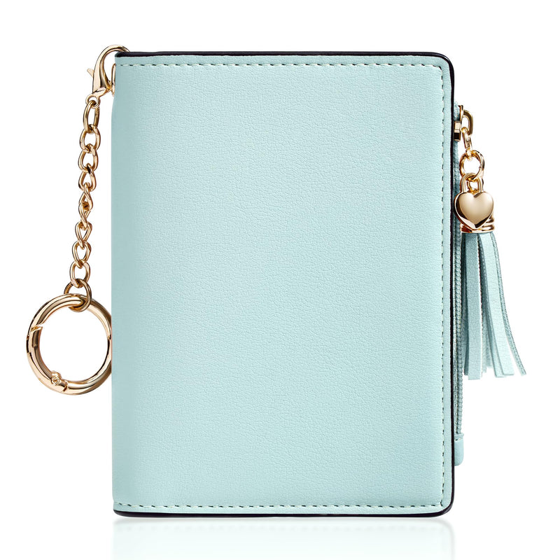 Gostwo Small Wallets for Women, Stylish Womens Wallet with ID Window, Zippered Coin Pocket and Tassel. Cute RFID Wallet for Women, ideal for Teen