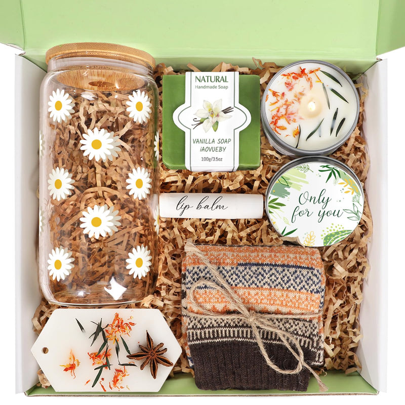 Gift Baskets for Women, Self Care Gifts for Women, Thinking of You Gift Care Package, Relaxing Spa Gift Basket, Birthday Mothers Day Gifts for Her