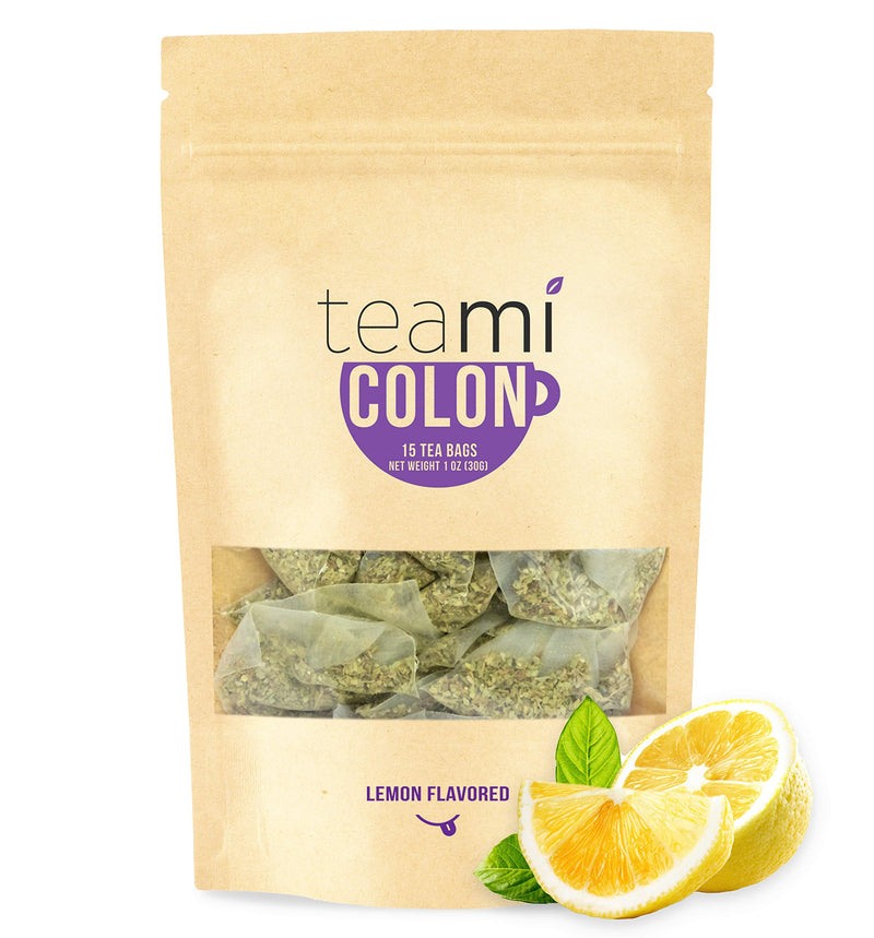 Teami® Colon Cleanse and Detox Tea | All Natural Cleanse tea for Men & Women (30 Days Supply, Colon Lemon) 30 Days Supply Colon Lemon