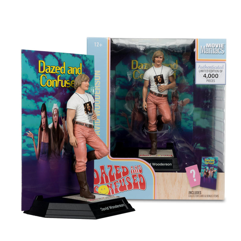 Mcfarlane Toys - Movie Maniacs David Wooderson (Dazed and Confused) 6In Posed Figure