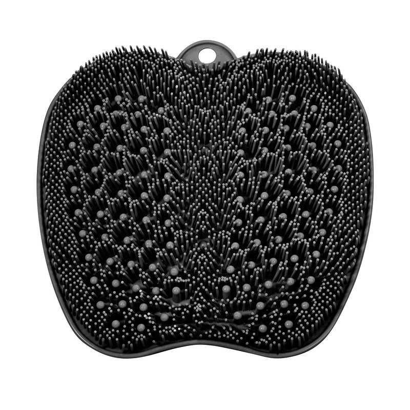 BESKAR Larger Shower Foot Scrubber Mat with Non-Slip Suction Cups- Cleans, Smooths, Exfoliates & Massages your Feet Without Bending, Improve Foot