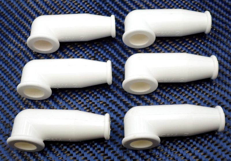 Electrical Terminal Boot 6 Pack, Silicone Rubber 5/16", MS25171-2S
