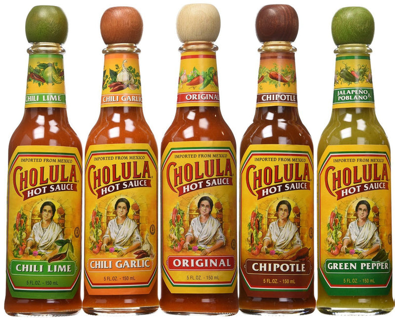 Cholula Hot Sauce Variety Pack - 5 Different Flavors 5 Fl Oz (Pack of 5)