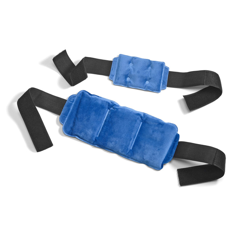 Cool Coolers Flexible Hot & Cold Therapy Gel Pack for Knee, Neck & Shoulders, Larger Ice Pack 14”x 6" and Smaller Ice Pack 6" x 4", Reusable