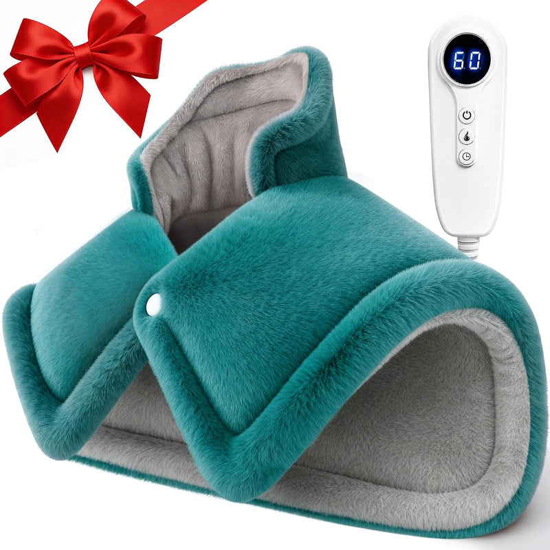 Mothers Day Gifts for Mom from Daughter or Son, IZZUBIZ Christmas Gifts for Women, Mom, Neck Shoulder Heating Pad Gifts for Men, Dad, Fathers Day,