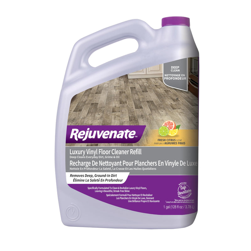 Rejuvenate Luxury Vinyl Floor Cleaner 1 Gal, Fresh Citrus Scent 1 Gal (Pack of 1)