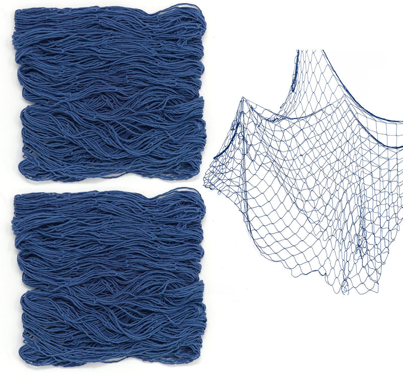Fish Net Decoration Nautical Netting Decor - Fishing Net Decor, Mermaid Birthday Decorations, Pirate Party Fishnet, Decorative Beach Party, Theme