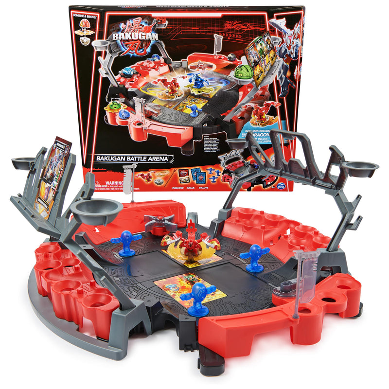 Bakugan Battle Arena with Exclusive Special Attack Dragonoid, Customizable, Spinning Action Figure and Playset, Kids Toys for Boys and Girls 6 and