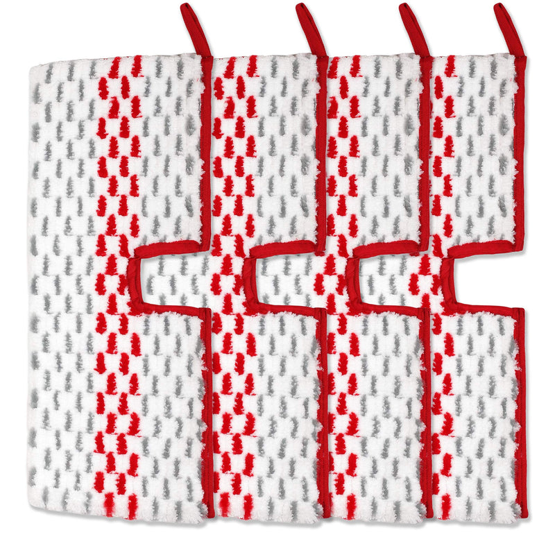 Microfiber Washable Spray Mop Refills Compatible with Promist Max, Reusable Pads Replacement Head (4)