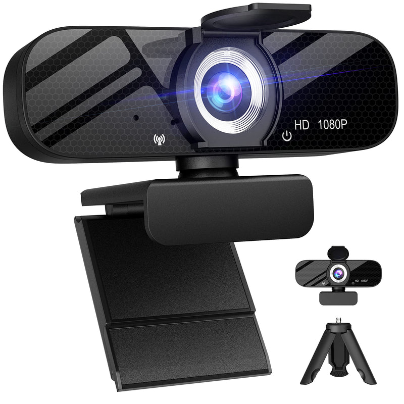 Tewiky 1080P USB HD Computer Web Camera, Plug and Play, for Zoom/Skype/Teams, Conferencing and Video Calling