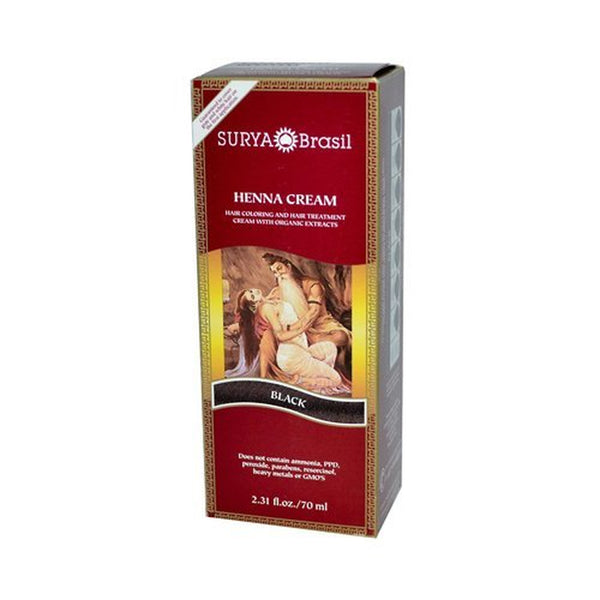 Surya Brasil Henna Cream, Black 2.37 Oz