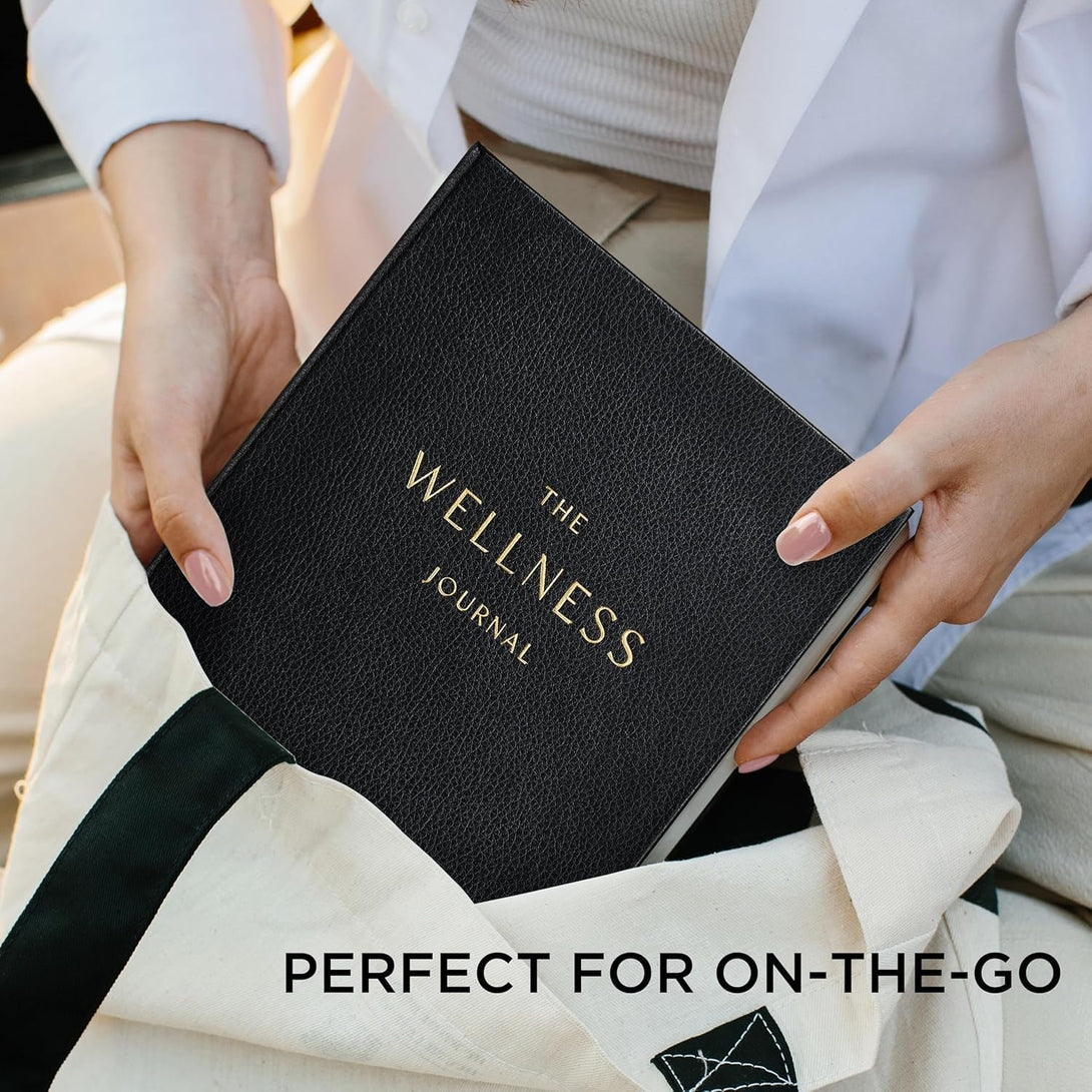 And per Se Wellness Journal, 91 Days Self-Care Journal to Practice Positive Thinking, Mindfulness & Reflection, Undated Daily Wellness Planner for Women & Men(Purple)