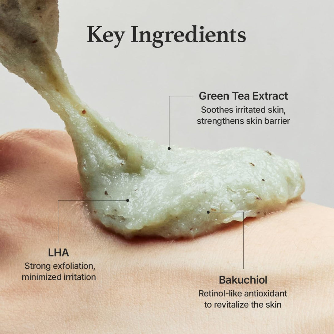 Salicylic Acid, Green Tea + LHA Deep Pore Rice Cake Cleanser, 5.07 Fl Oz